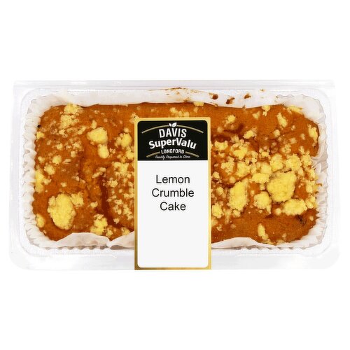 Davis Lemon Crumble Cake (1 Piece)