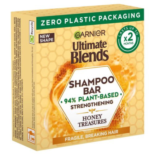 Garnier Ultimate Blends Honey Treasures Shampoo Bars (60 g)