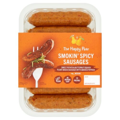 The Happy Pear Smokin' Spicy Sausages (270 g)