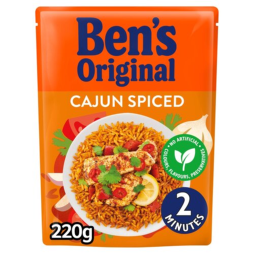 Ben's Original Cajun Spiced Rice Ready to Heat (220 g)