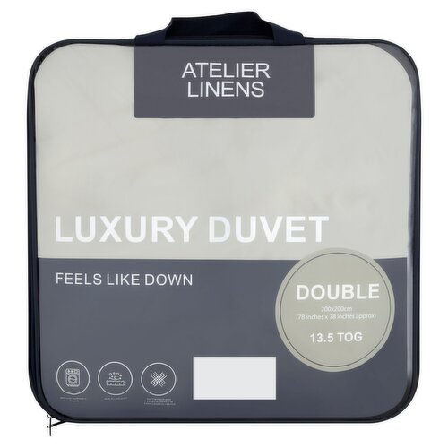 Atelier Linens Luxury Duvet Double 13.5 Tog (1 Piece)