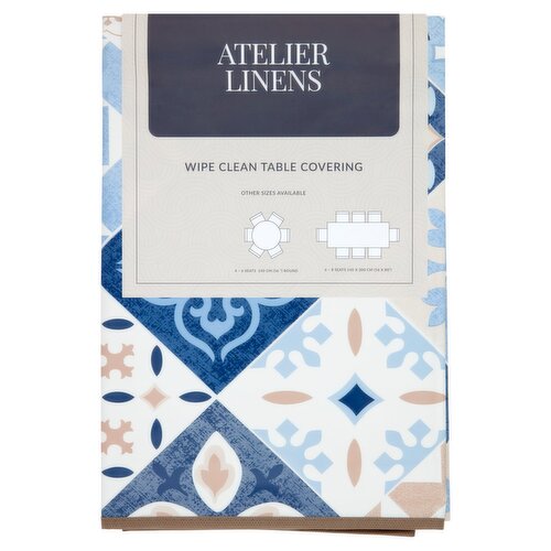 Atelier Linen Pvc Oil Cloth 4-6 People (1 Piece)