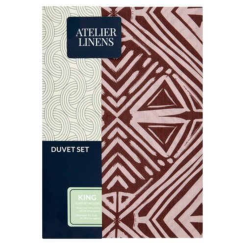 Atelier Linen Duvet Set King Size (1 Piece)