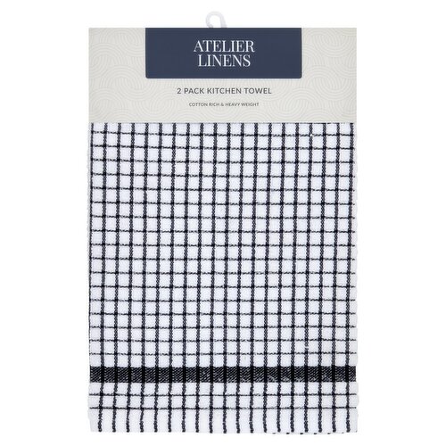 Atelier Linen Superdry Tea Towels 2 Pack (2 Piece)