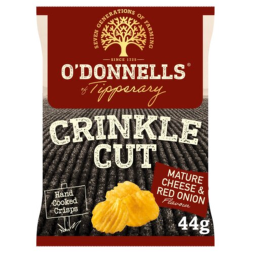 O'Donnells Crinkle Cut Cheese & Onion Furrows (44 g)
