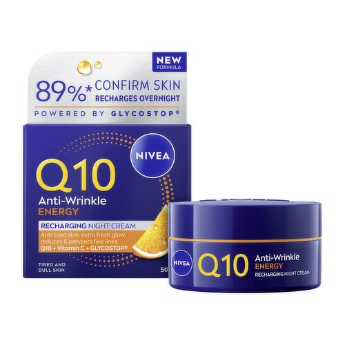 Nivea Q10 Energy Recharging Night Cream (50 ml)