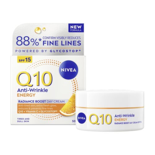 Nivea Q10 Anti-age Energy Spf15 Day Cream (50 ml)