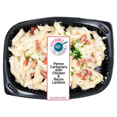 Hannon's Kitchen Penne Carbonara with Chicken & Bacon Lardons (1 Piece)