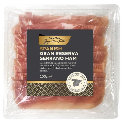 SuperValu Signature Tastes Serrano Ham Gran Reserva (100 g)