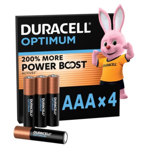 Duracell Optimum AAA (4 Piece)