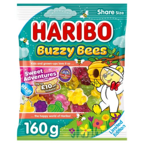 Haribo Buzzy Bees Sweets Bag (160 g)