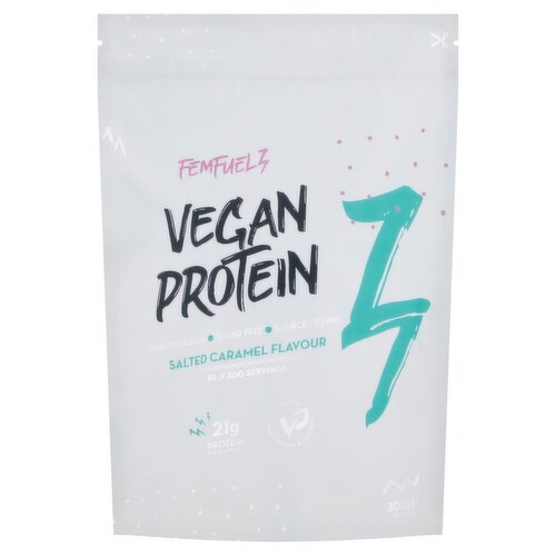 Femfuelz Salted Caramel Vegan Protein (300 g)