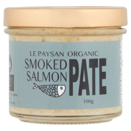 Le Paysan Smoked Salmon Pate is a melt-in-the-mouth pate. (100 g)