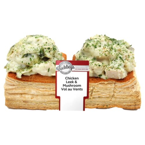 Buckley's Chicken, Leek & Mushroom Vol au Vents (1 Piece)