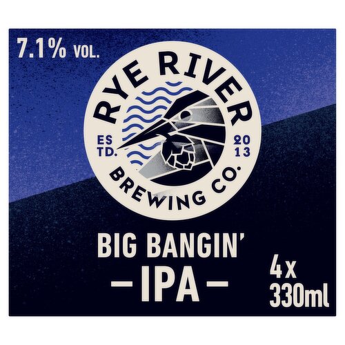 Rye River Big Bangin Ipa Can 4 Pack (330 ml)