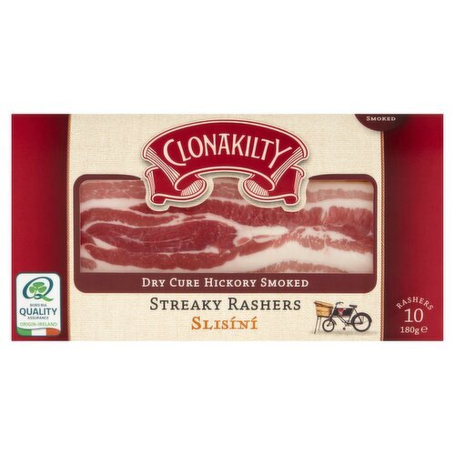 Clonakilty Streaky Rashers (180 g)