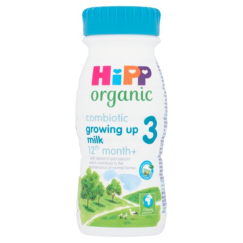 HiPP Hipp Organic Growing Up Milk Ready To Feed (200 ml), 0.2 Litre 