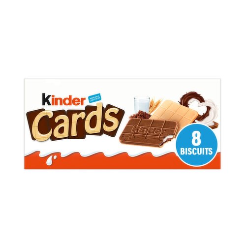 Kinda Cards Cocoa & Milk Wafers 4 Pack (102.4 g)