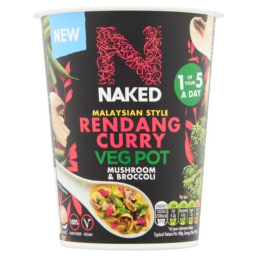 Naked Malaysian Style Rendang Veg Pot (60 g)