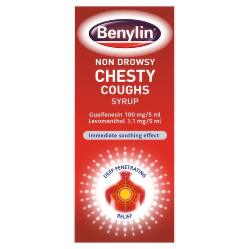 Benylin Chesty Non Drowsy Cough Syrup (300 ml)
