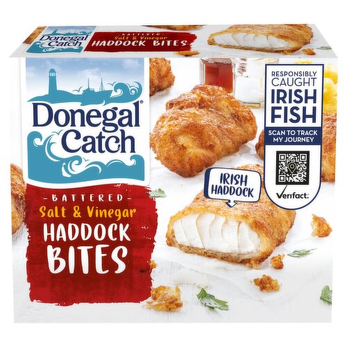 Donegal Catch Salt & Vinegar Haddock Bites (270 g)