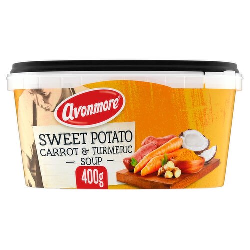 Avonmore Sweet Potato, Carrot and Tumeric Soup (400 g)