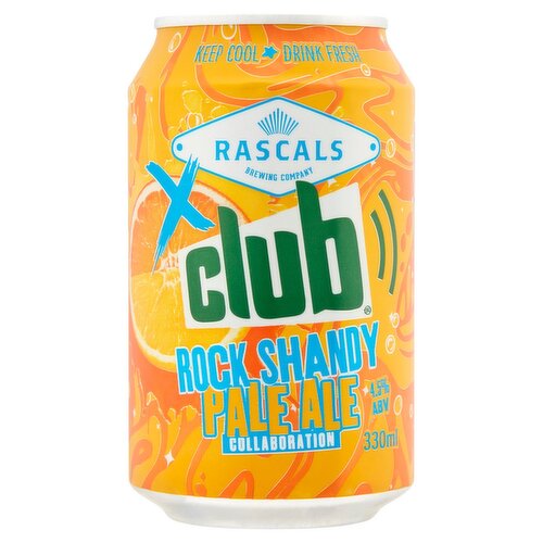 Rascals Club Rock Shandy Pale Ale Can (330 ml)