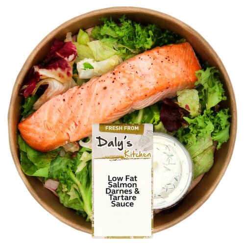 Daly's Kitchen Low Fat Salmon Darnes & Tartare Sauce (1 Piece)