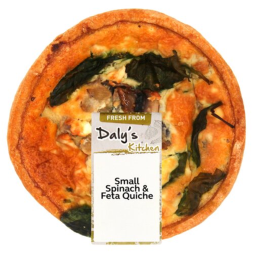 Daly's Kitchen Small Spinach & Feta Quiche (1 Piece)