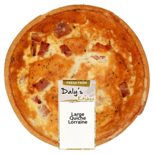 Daly's Kitchen Large Quiche Lorraine (1 Piece)