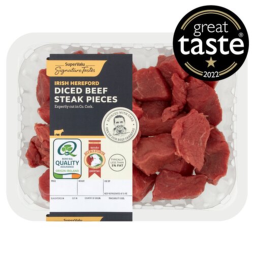 SuperValu Signature Tastes Hereford Diced Beef (400 g)