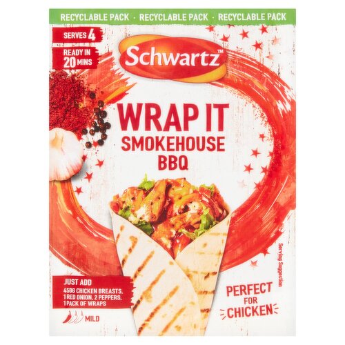 Schwartz Wrap It Smokehouse American Bbq (30 g)