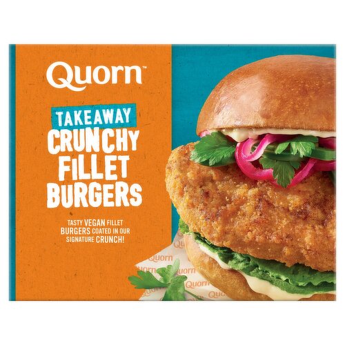 Quorn Vegan Crunchy Fillet Burger (190 g)