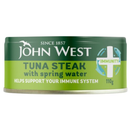 John West Tuna Steak No Drain + Immunity (110 g)