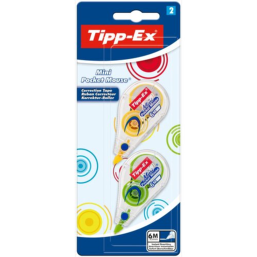 Tipp-Ex Mini Pocket Mouse 2 Pack (1 Piece)
