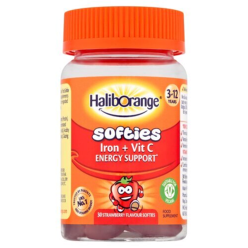 Haliborange Iron & Vitamin C Strawberry 30's (1 Piece)