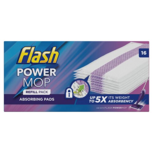 Flash Powermop Refill Pads (16 Piece)