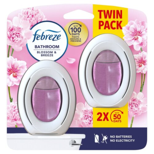 Febreze Bathroom Air Freshener Blossom (2 Piece)