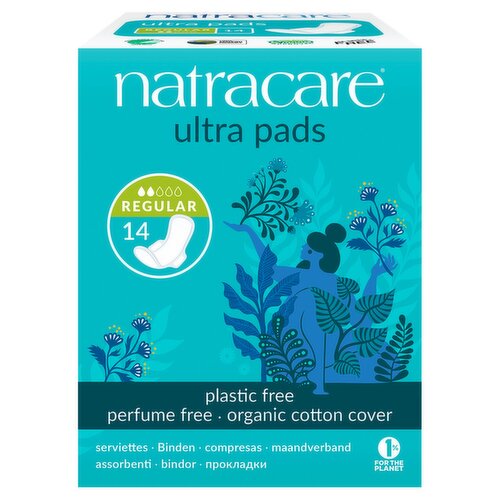 Natracare Ultra Pads with Wings (14 Piece)