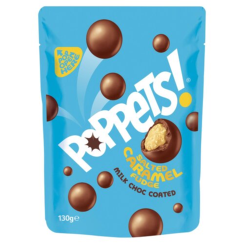 Poppets Salted Caramel Pouch (130 g)