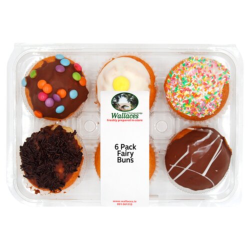 Wallace's Fairy Buns 6 Pack (1 Piece)