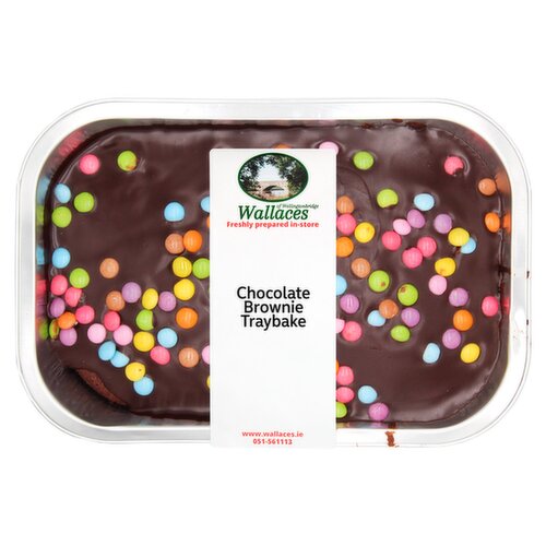 Wallace's Chocolate Brownie Traybake (1 Piece)