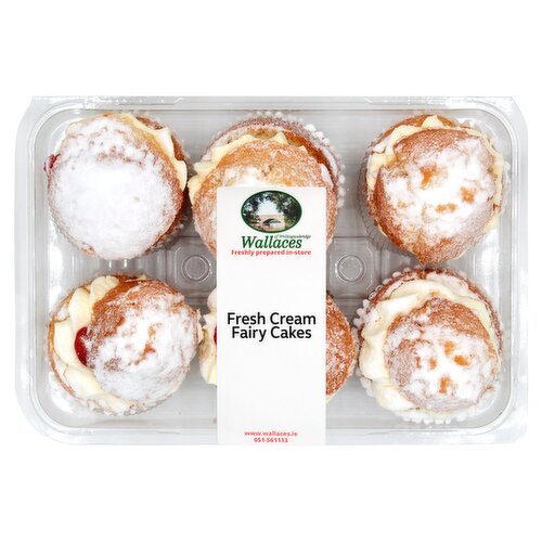 Wallace's Fresh Cream Fairy Cakes (1 Piece)