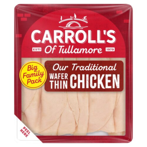Carrolls of Tullamore Wafer Thin Sliced Chicken (210 g)