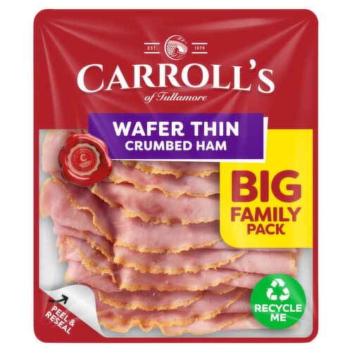 Carrolls of Tullamore Wafer Thin Crumbed Ham (200 g)