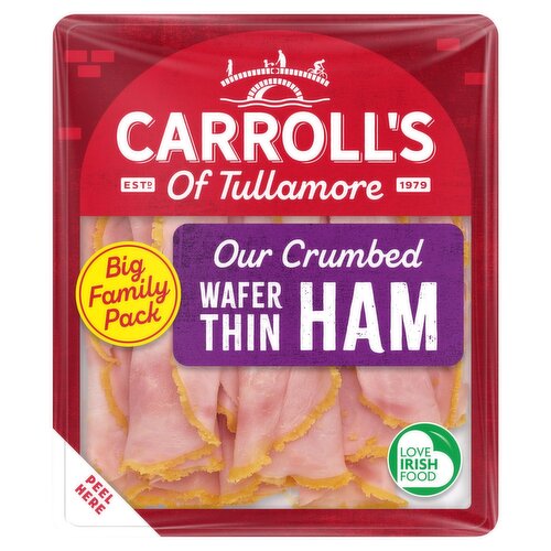 Carrolls of Tullamore Wafer Thin Crumbed Ham (200 g)