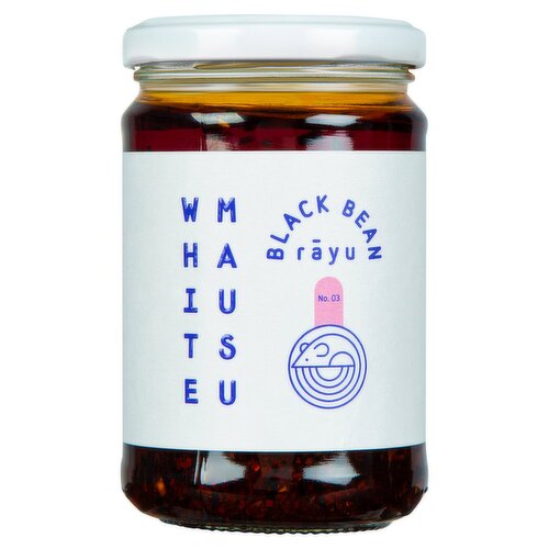 White Mausu Black Bean Rayu Chilli Oil (240 g)