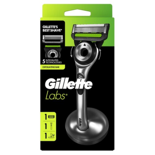 Gillette Labs Exfoliating Razor With Magnetic Stand (1 Piece)