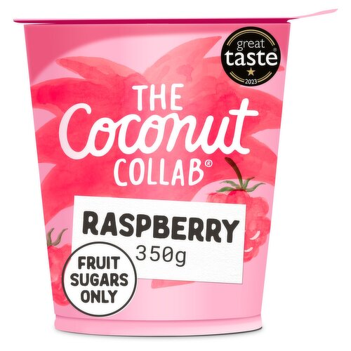 The Coconut Collab Raspberry Dairy Free Yoghurt Alternative (350 g)