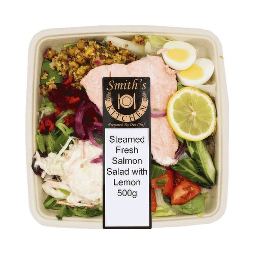 Smith's Kitchen Steamed Fresh Salmon Salad With Lemon (500 g)